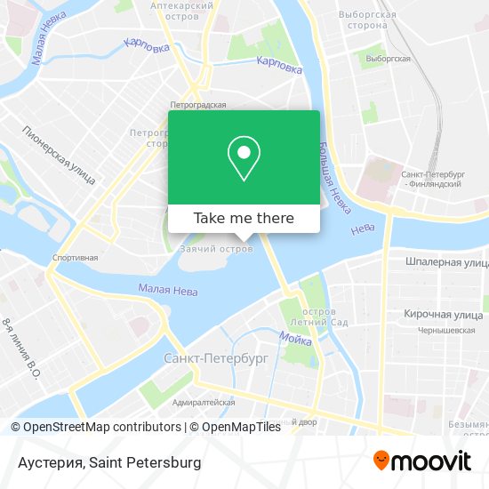 Аустерия map