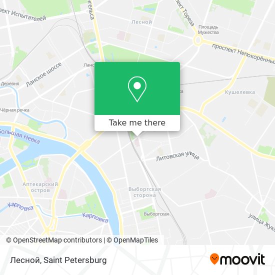 Лесной map