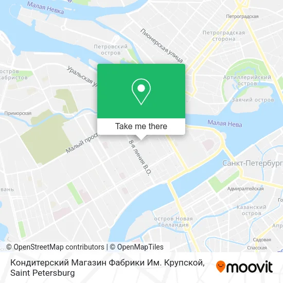 Кондитерский Магазин Фабрики Им. Крупской map