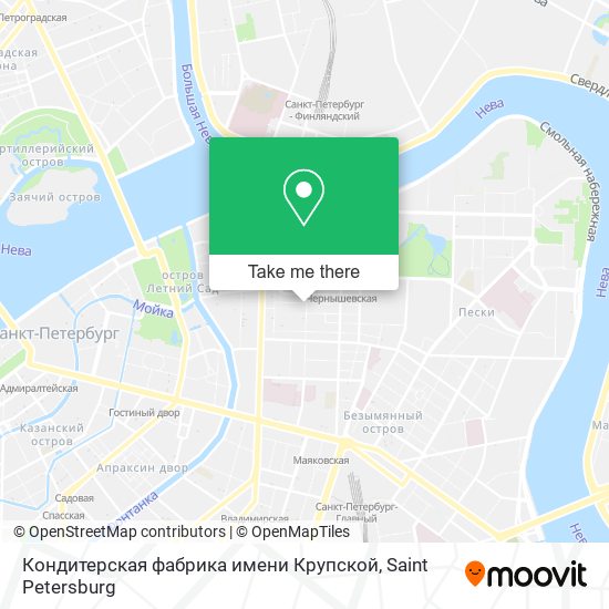 Кондитерская  фабрика имени Крупской map