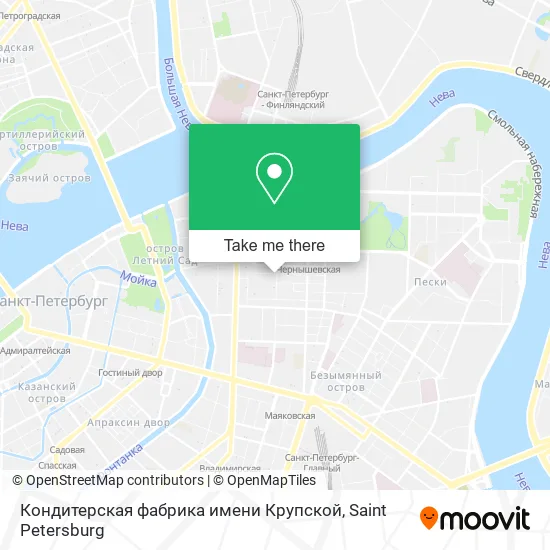 Кондитерская  фабрика имени Крупской map