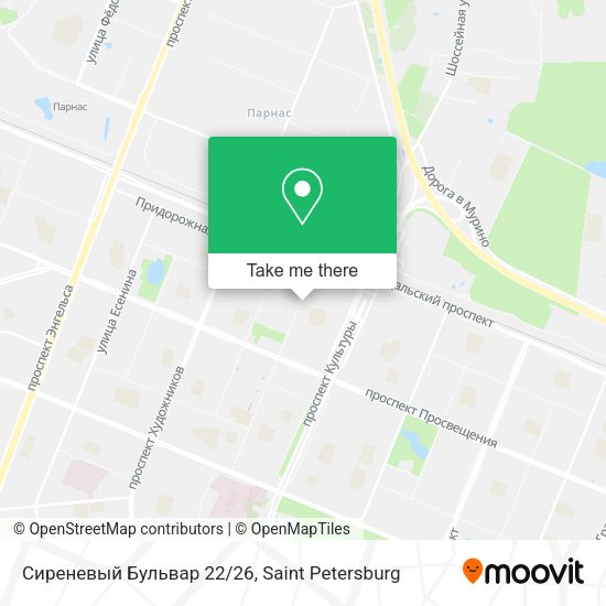 Сиреневый Бульвар 22/26 map