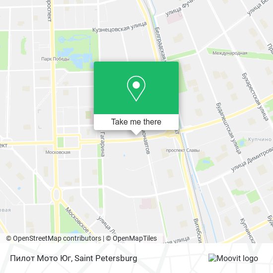 Пилот Мото Юг map