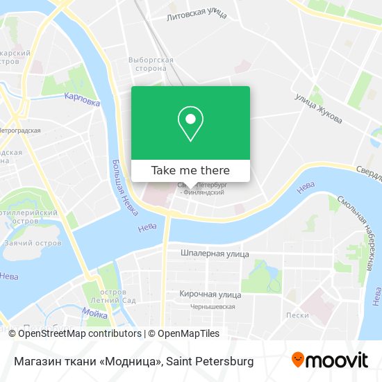 Магазин ткани «Модница» map