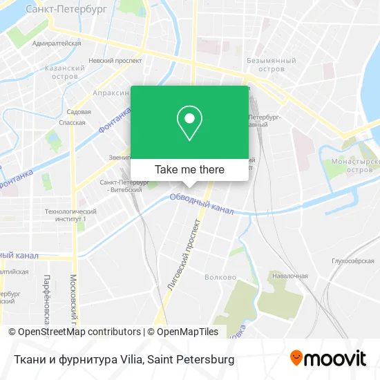 Ткани и фурнитура Vilia map