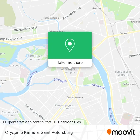 Студия 5 Канала map