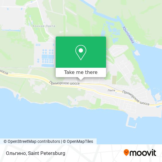 Ольгино map