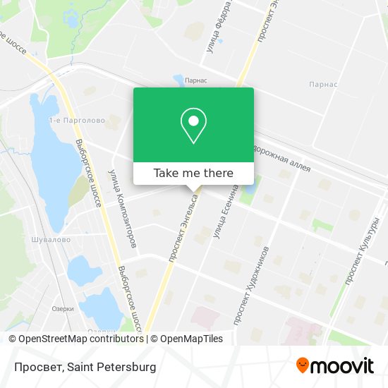 Просвет map