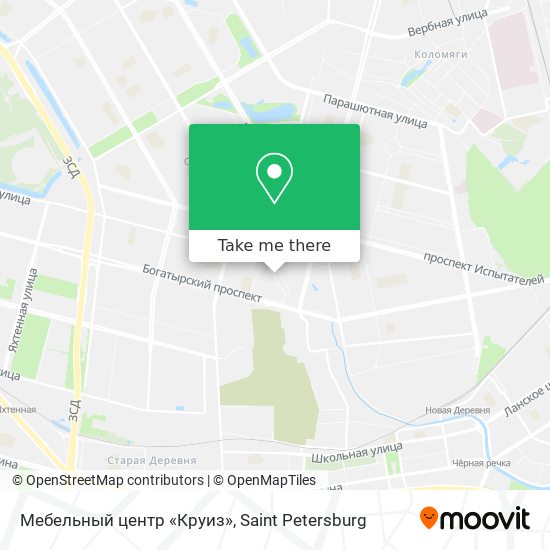 Мебельный центр «Круиз» map