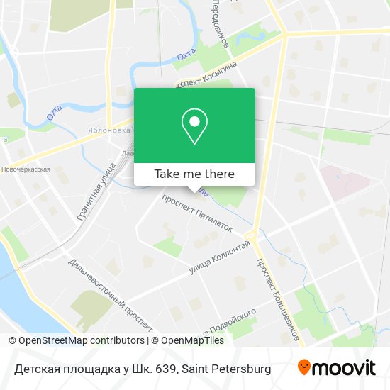 Детская площадка у Шк. 639 map