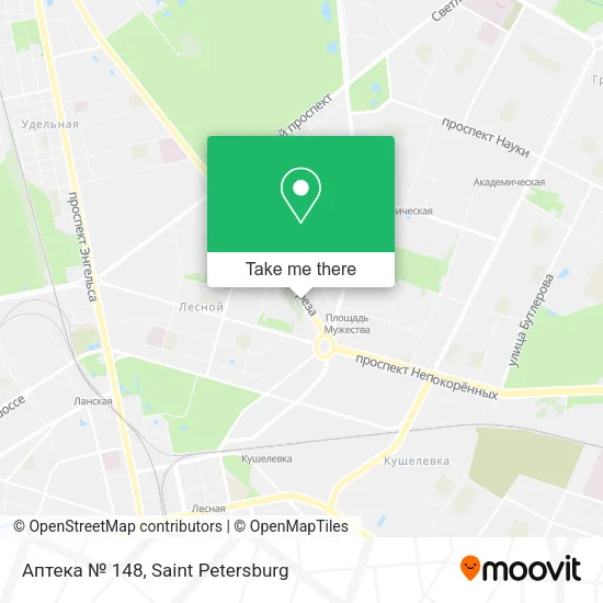 Аптека № 148 map