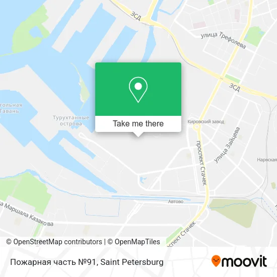 Пожарная часть №91 map