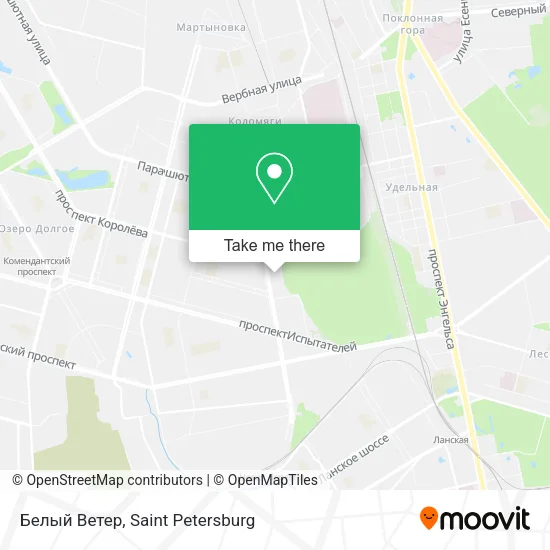 Белый Ветер map