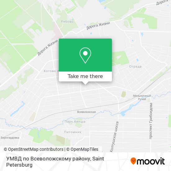 УМВД по Всеволожскому району map