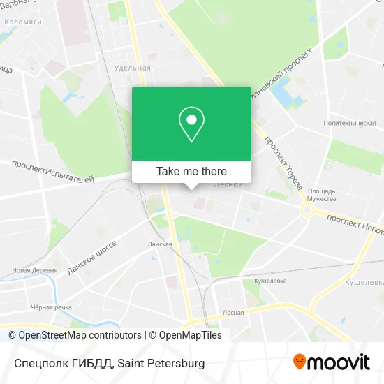 Спецполк ГИБДД map