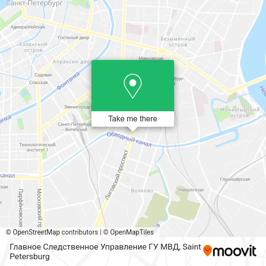 Главное Следственное Управление ГУ МВД map