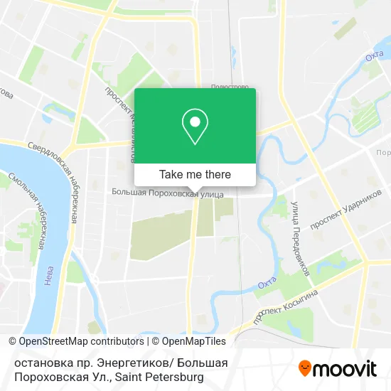 остановка пр. Энергетиков/ Большая Пороховская Ул. map
