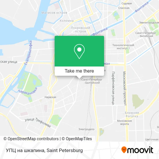 УПЦ на шкапина map