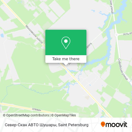 Север-Скан АВТО Шушары map