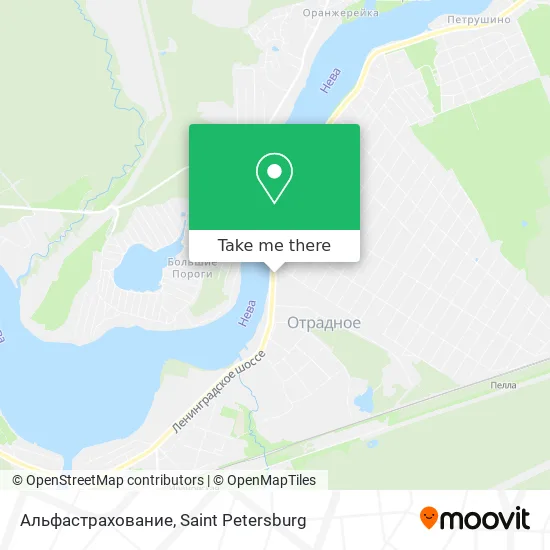 Альфастрахование map