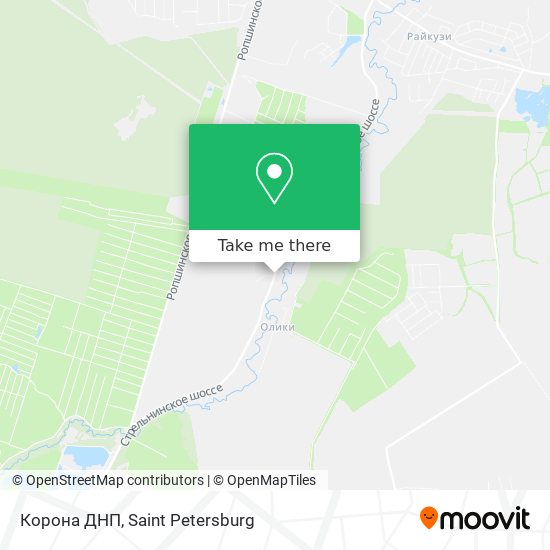 Корона ДНП map