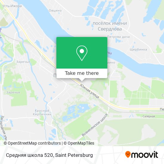 Средняя школа 520 map