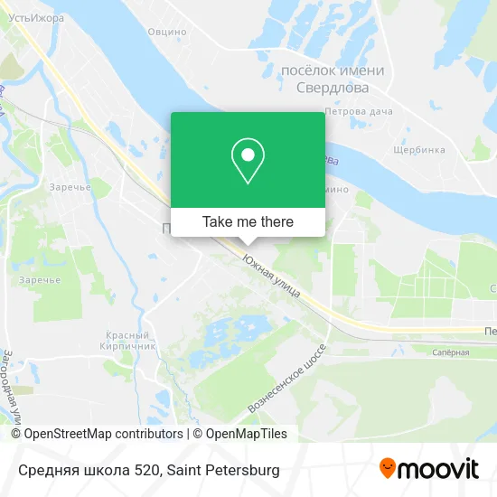 Средняя школа 520 map