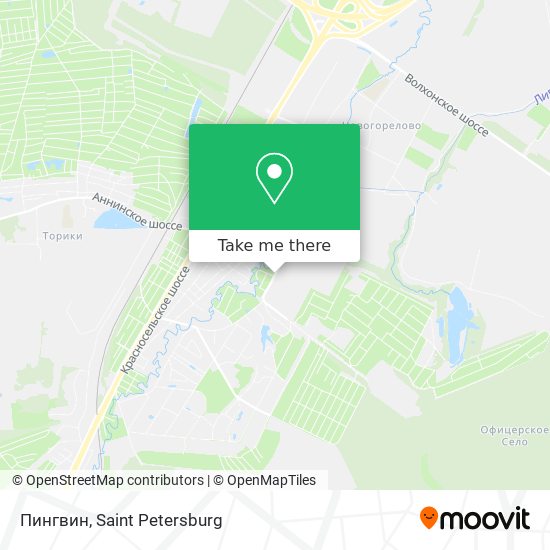 Пингвин map