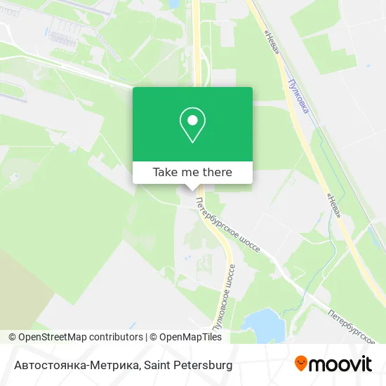 Автостоянка-Метрика map