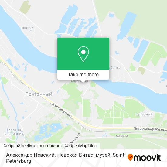 Александр Невский. Невская Битва, музей map