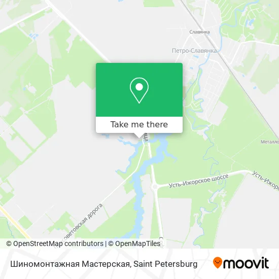 Шиномонтажная Мастерская map