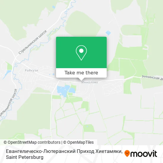 Евангелическо-Лютеранский Приход Хиетамяки map
