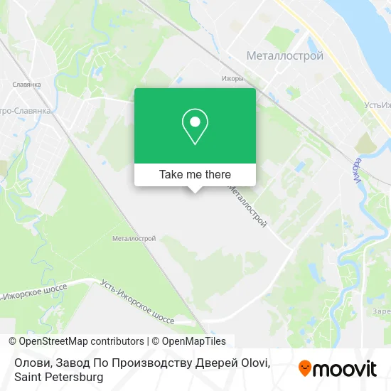 Олови, Завод По Производству Дверей Olovi map