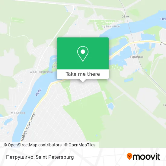 Петрушино map