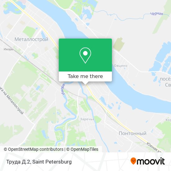 Труда Д.2 map