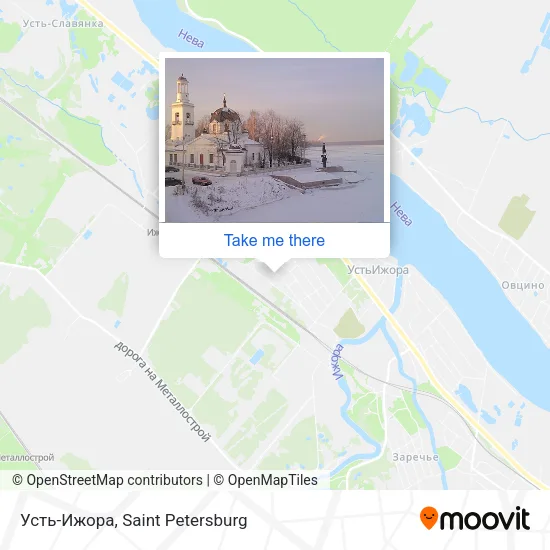 Усть-Ижора map