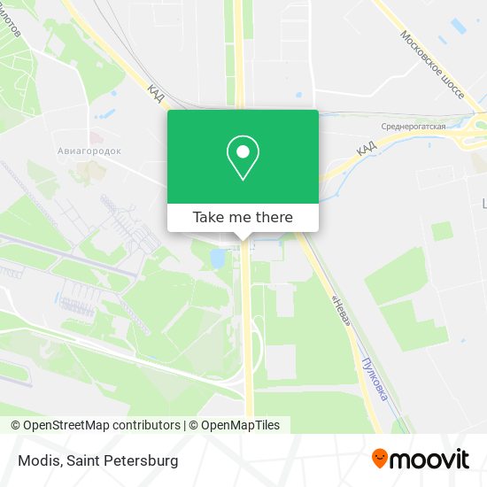 Modis map