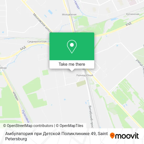 Амбулатория при Детской Поликлинике 49 map
