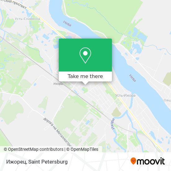 Ижорец map