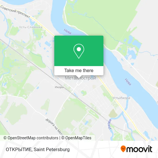 ОТКРЫТИЕ map