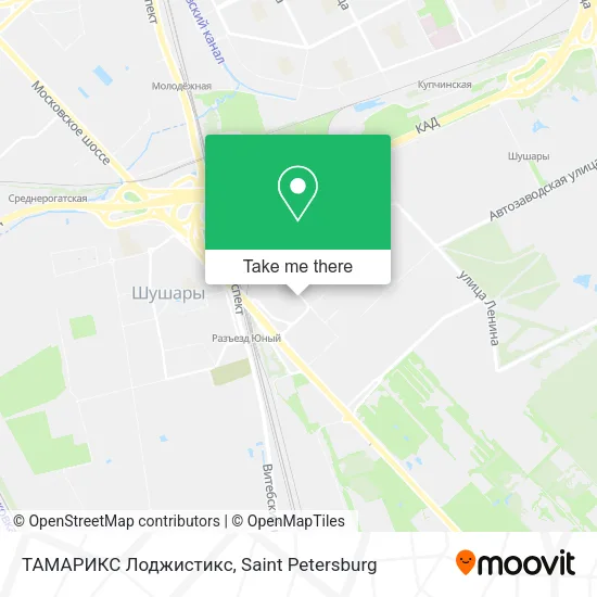 ТАМАРИКС Лоджистикс map