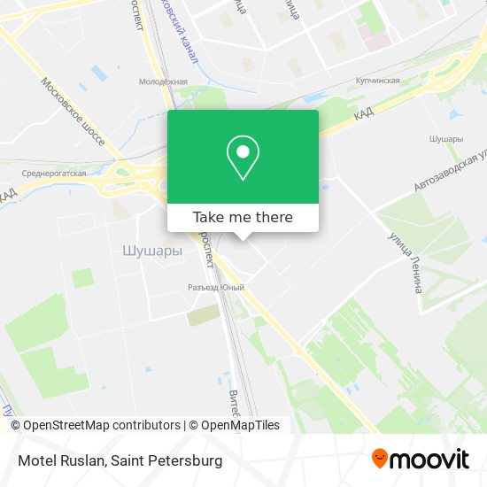 Motel Ruslan map