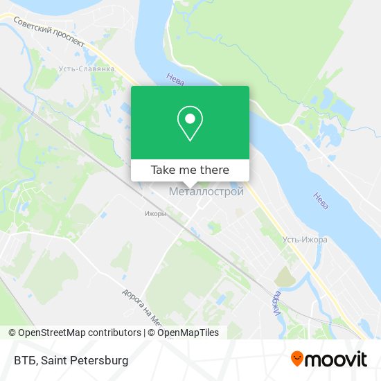 ВТБ map