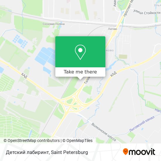 Детский лабиринт map