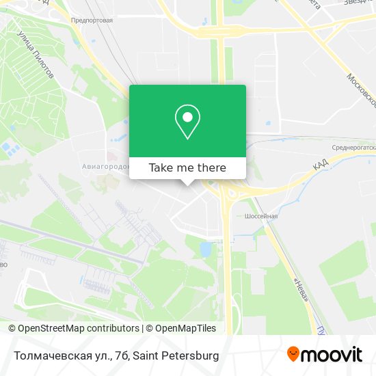 Толмачевская ул., 7б map
