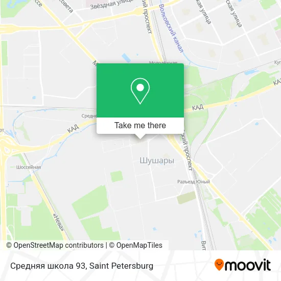 Средняя школа 93 map