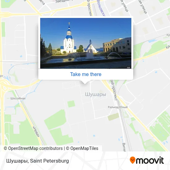 Шушары map