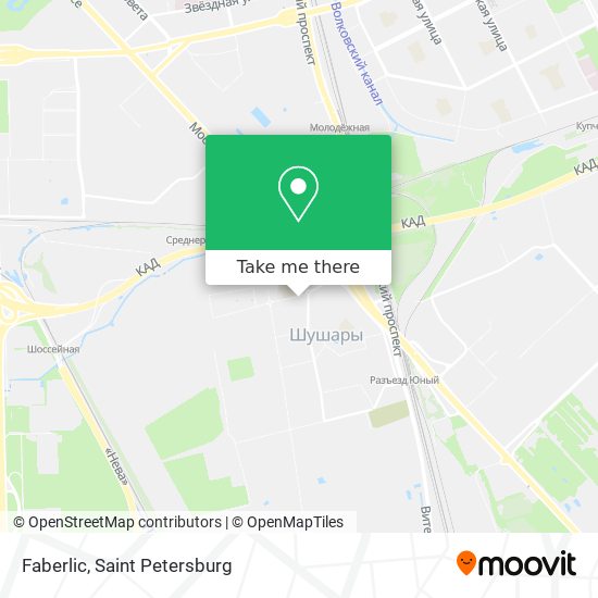 Faberlic map