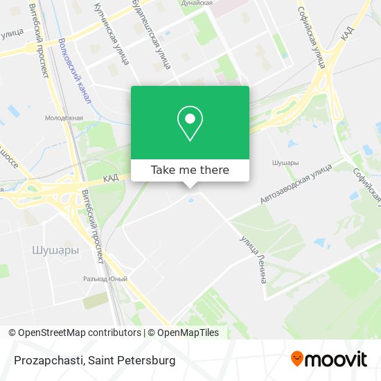 Prozapchasti map
