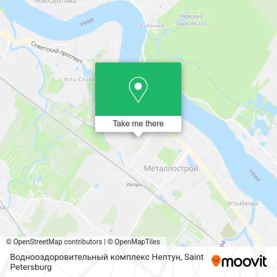 Воднооздоровительный комплекс Нептун map